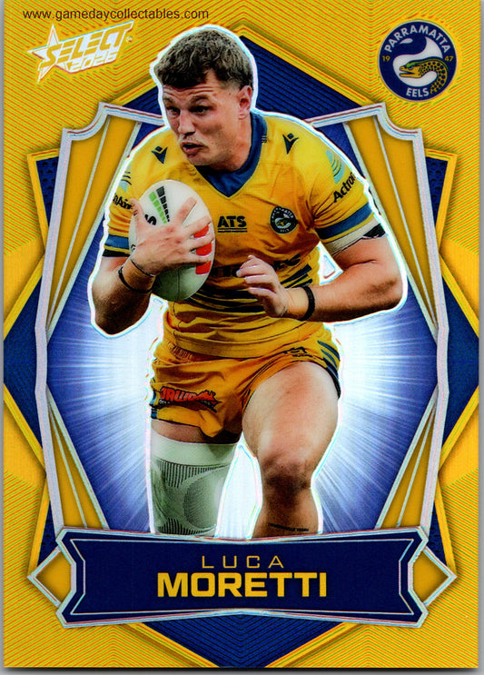 2026 NRL League Heroes Luminous - L125 Luca Moretti - Parramatta Eels