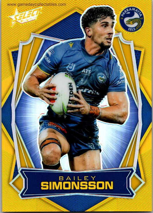 2026 NRL League Heroes Luminous - L130 Bailey Simonsson - Parramatta Eels