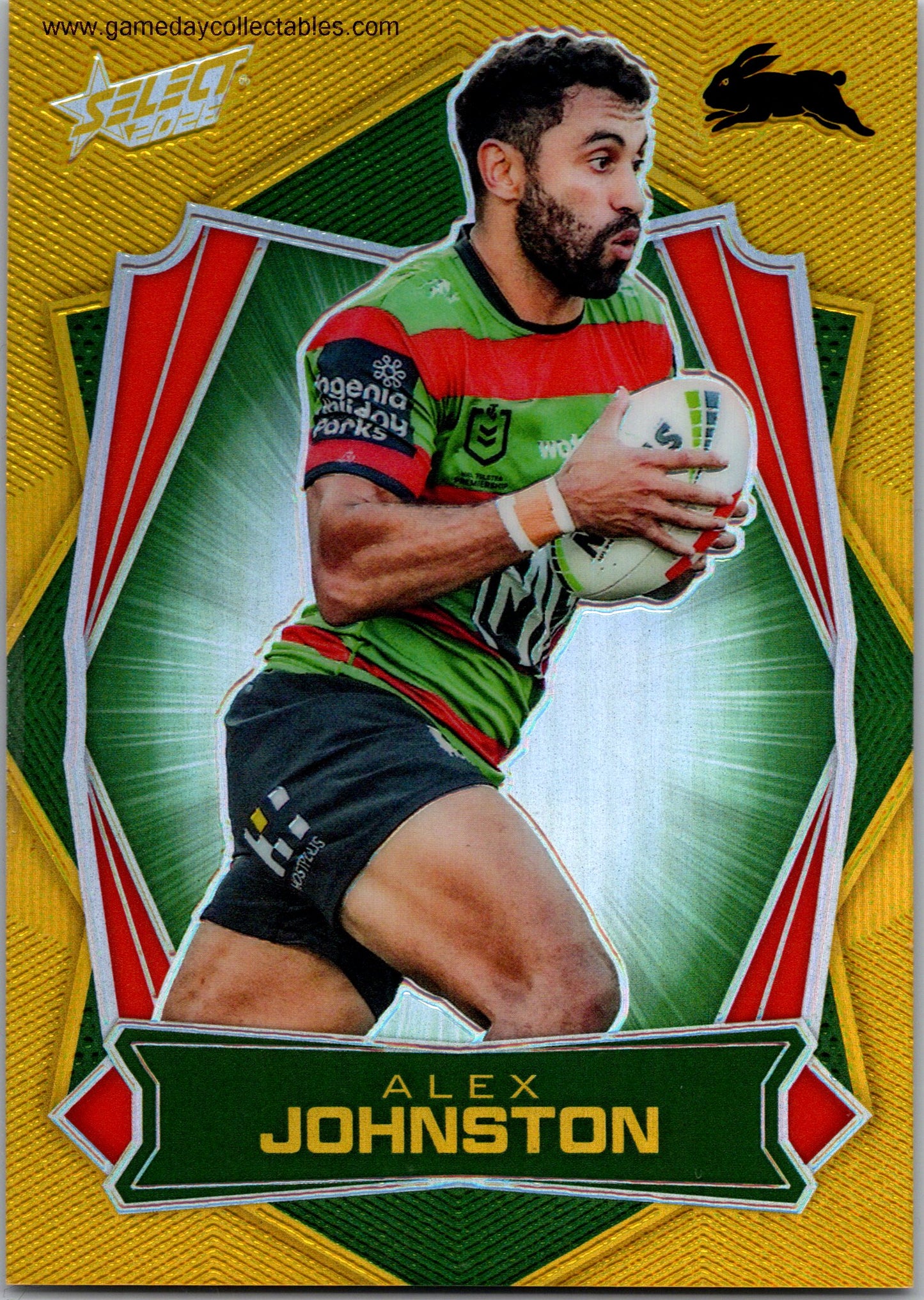 2026 NRL League Heroes Luminous - L149 Alex Johnston - South Sydney Rabbitohs