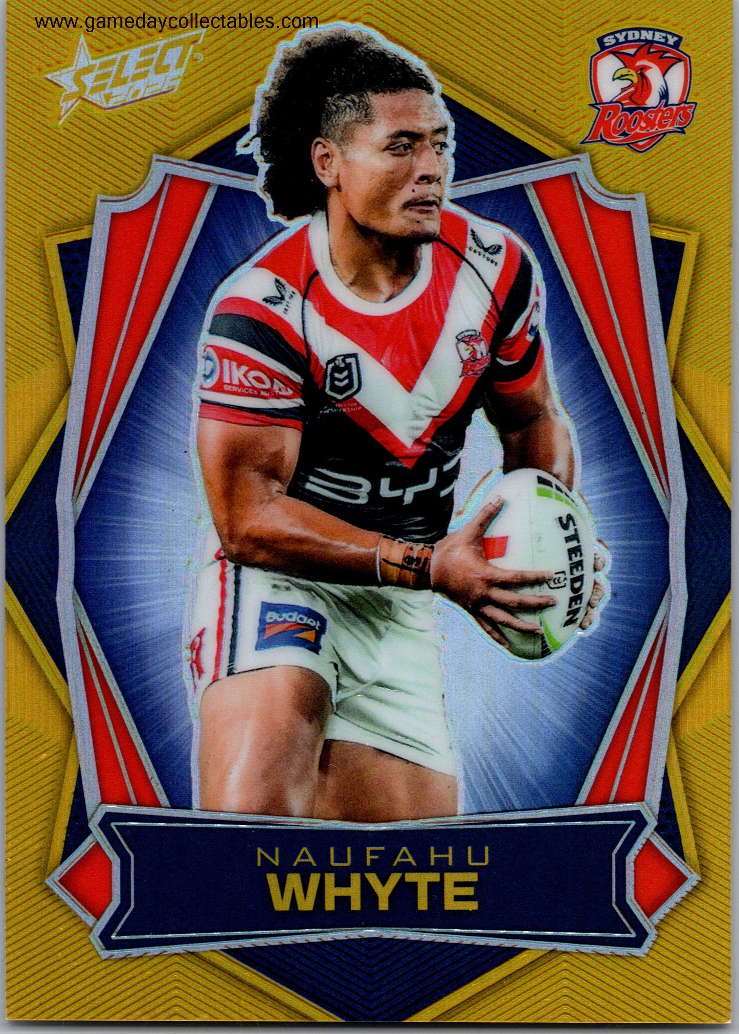 2026 NRL League Heroes Luminous - L180 Naufahu Whyte - Sydney Roosters