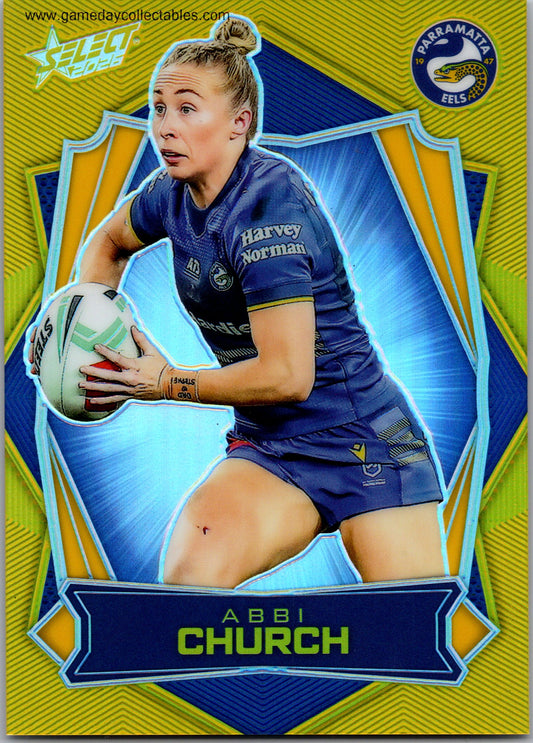 2026 NRL League Heroes Luminous - L219 Abbi Church - Parramatta Eels