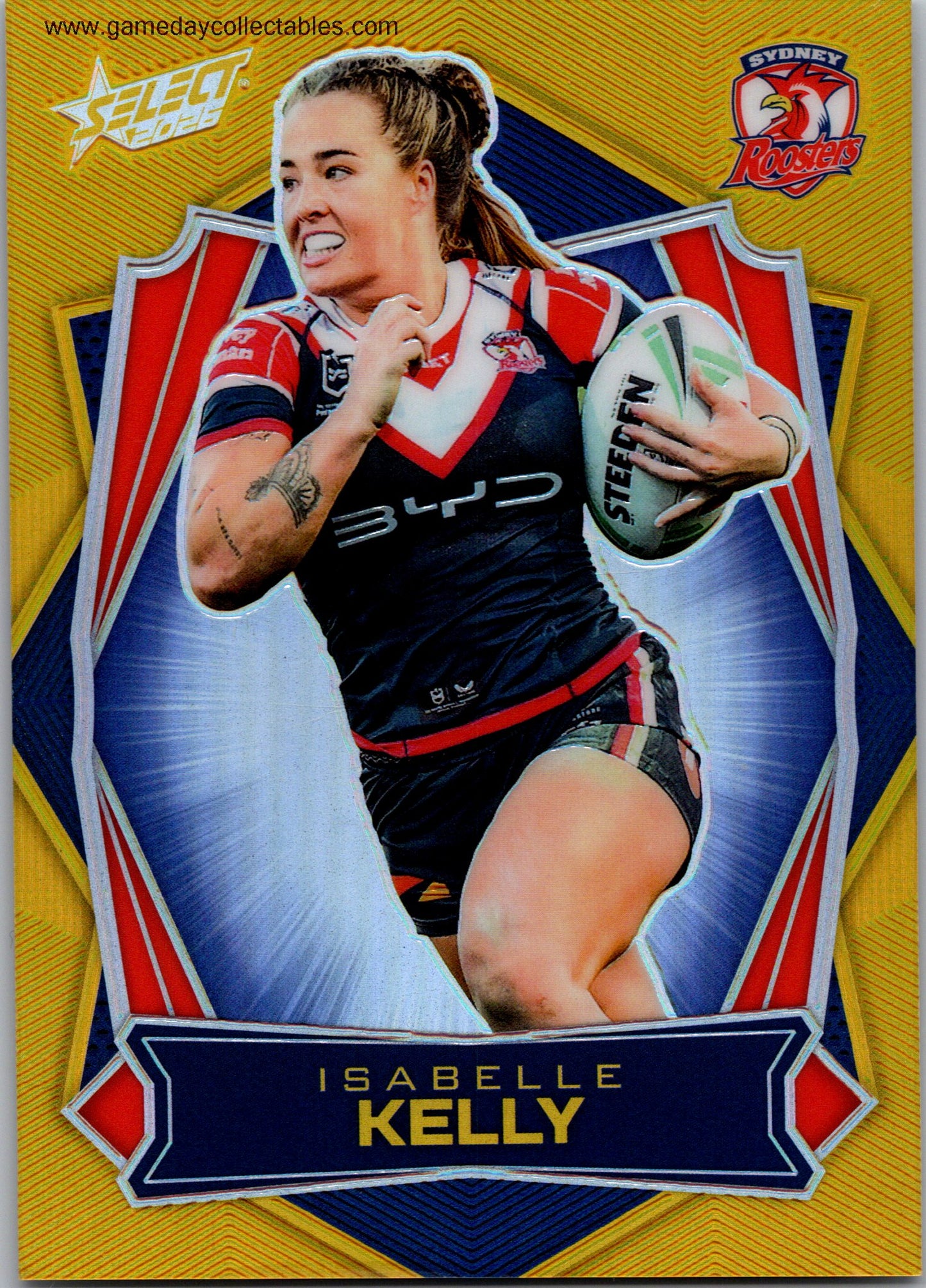 2026 NRL League Heroes Luminous - L223 Isabelle Kelly - Sydney Roosters