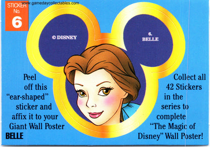 The Magic of Disney - Vintage Disney Ears Sticker Set (1992)