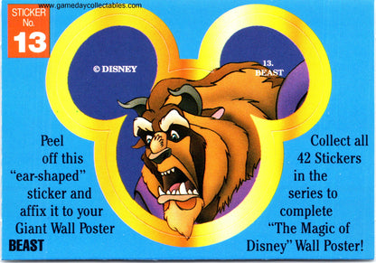 The Magic of Disney - Vintage Disney Ears Sticker Set (1992)