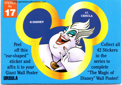 The Magic of Disney - Vintage Disney Ears Sticker Set (1992)