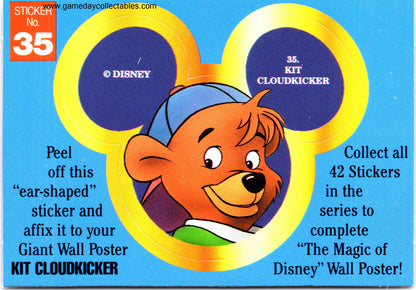 The Magic of Disney - Vintage Disney Ears Sticker Set (1992)