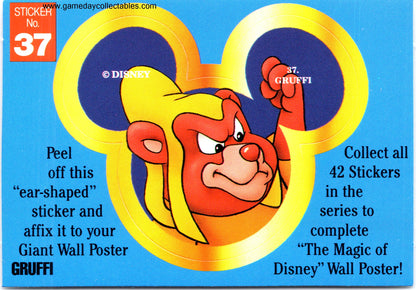 The Magic of Disney - Vintage Disney Ears Sticker Set (1992)