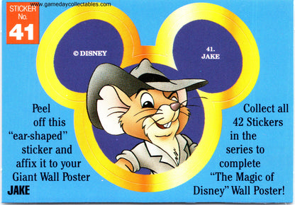 The Magic of Disney - Vintage Disney Ears Sticker Set (1992)