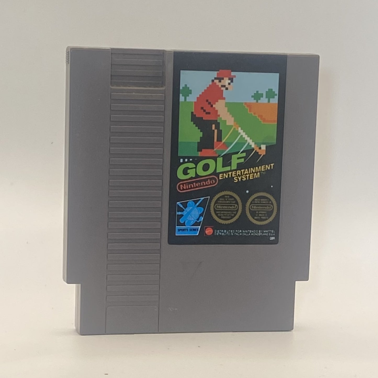 NES - Golf - Case and Manual