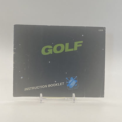 NES - Golf - Case and Manual