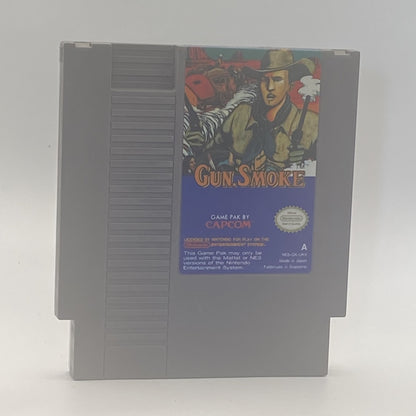 NES - Gun.Smoke - Case and Manual (Copy)