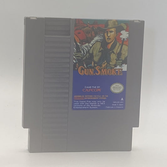 NES - Gun.Smoke - Case and Manual (Copy)