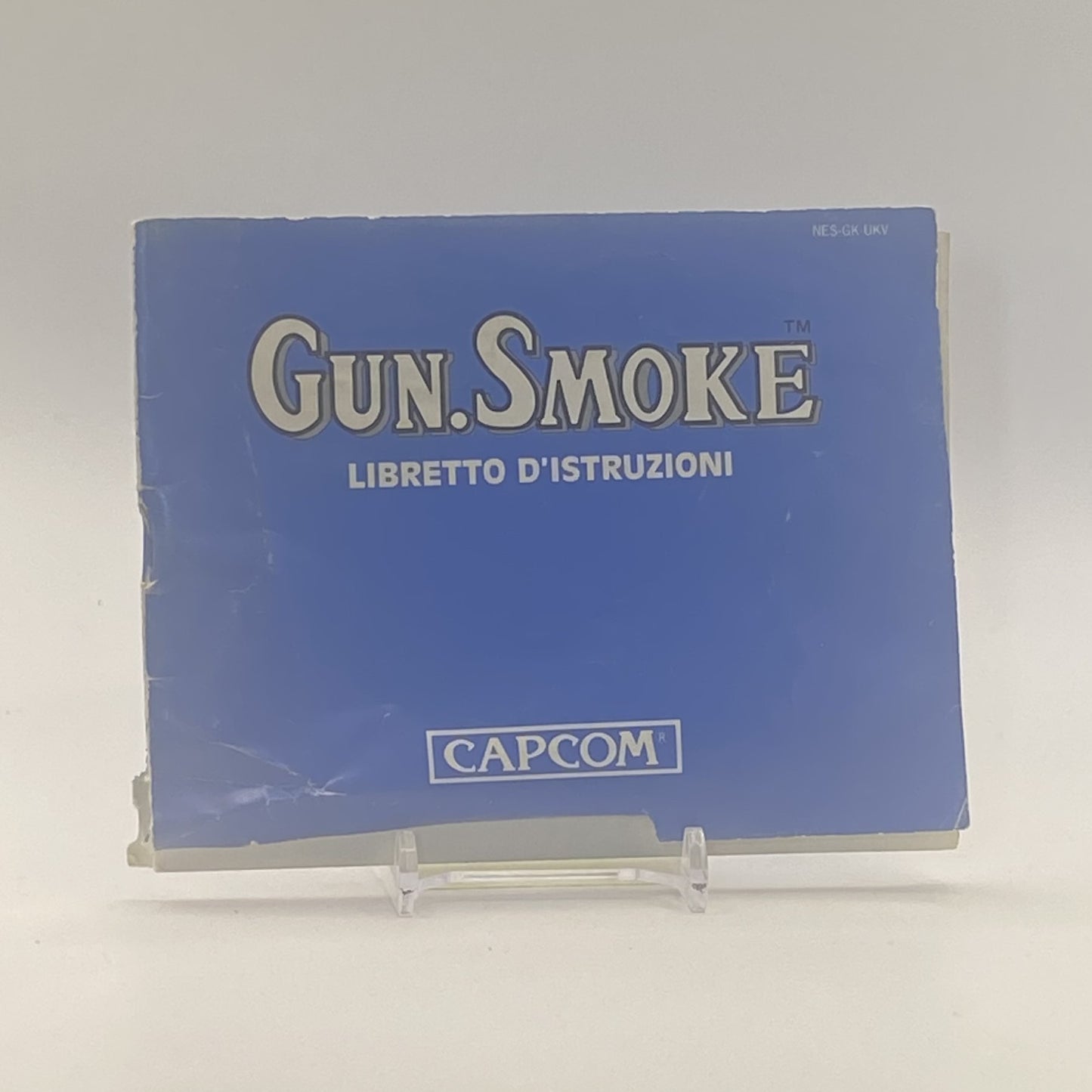 NES - Gun.Smoke - Case and Manual (Copy)