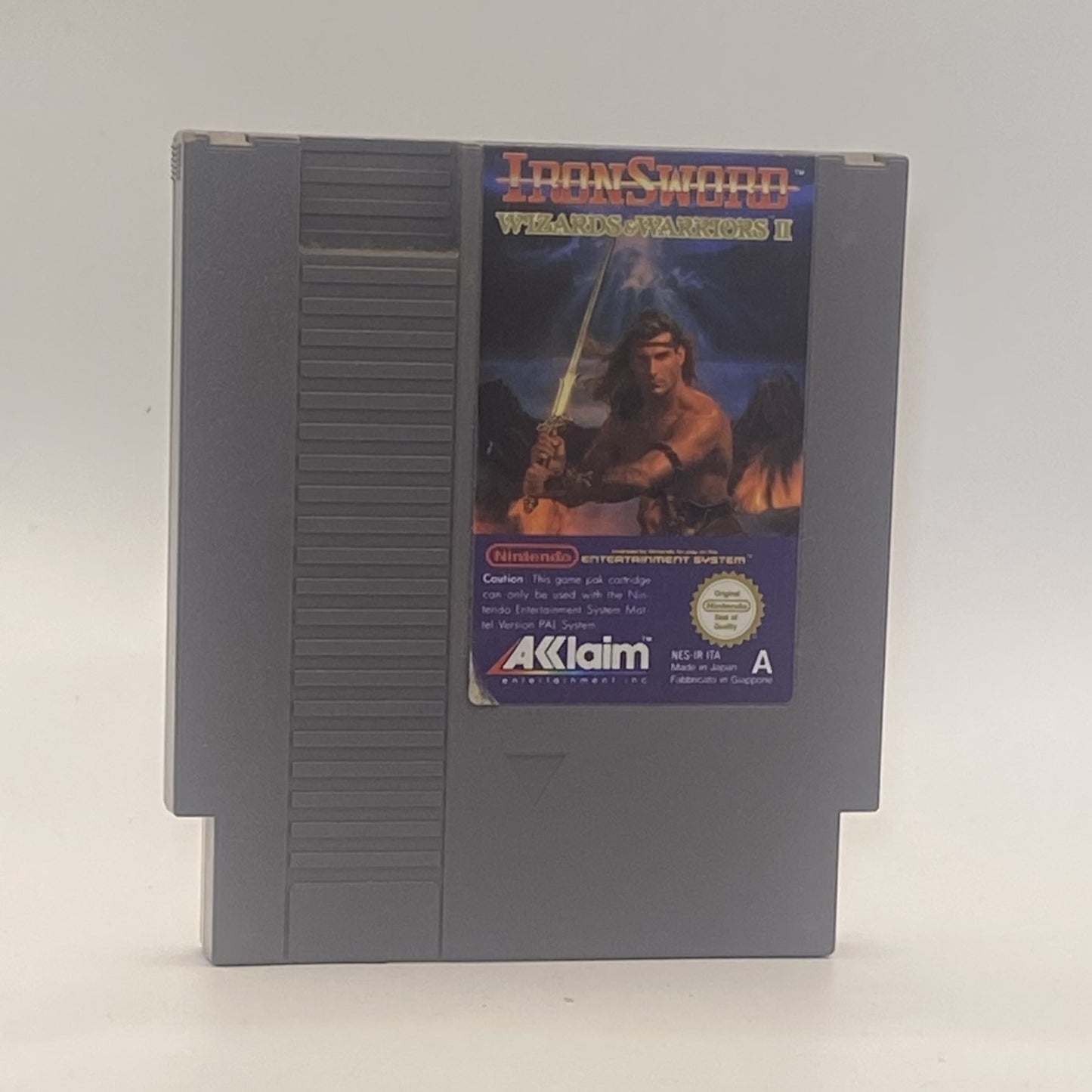 NES - Iron Sword - Wizards and Warriors 2 - Case Only