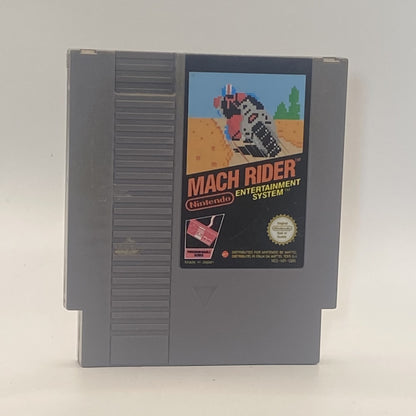 NES - Mach Rider - Case and Manual