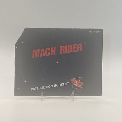 NES - Mach Rider - Case and Manual