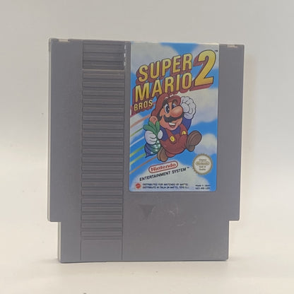 NES - Super Mario Bros 2 - Case and Manual