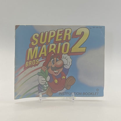 NES - Super Mario Bros 2 - Case and Manual
